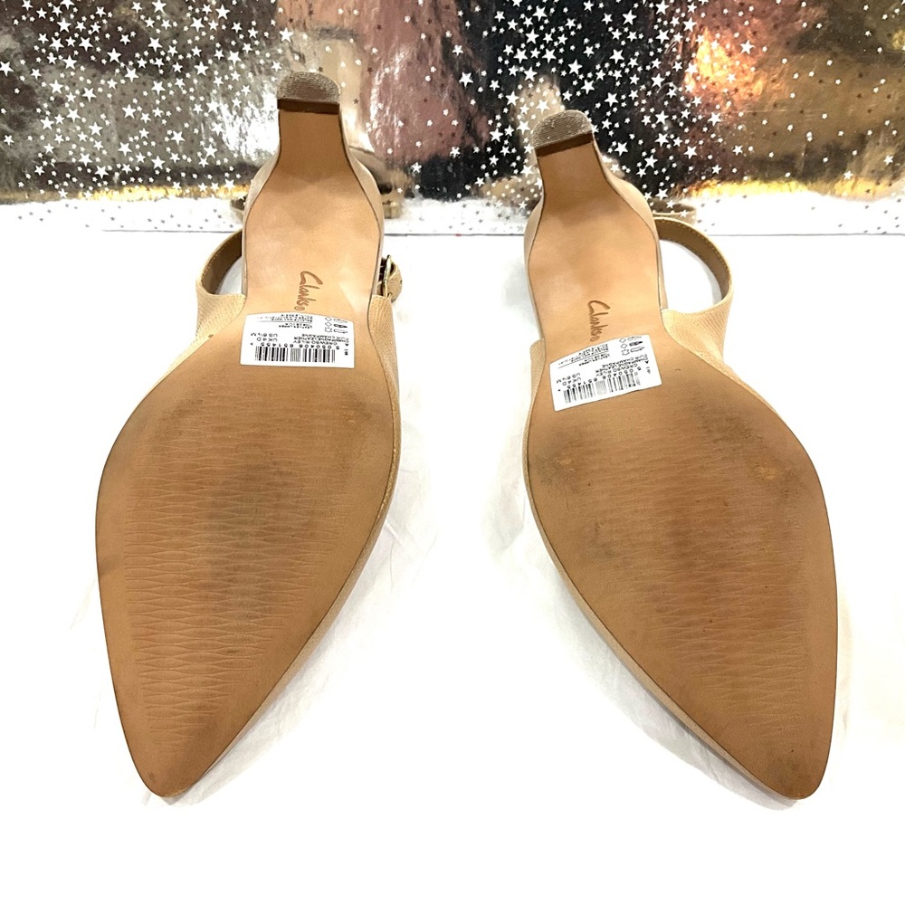 Clarks Crewso Riley Pumps Champagne - Picture 4 of 5
